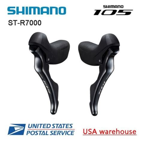 Shimano 105 St R7000 2x11speed Sti Shift Brake Levers Dual Control Shifter Ebay