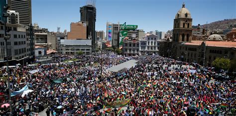 Marchas A Favor Y En Contra De Evo Morales En Otra Jornada Tensa En Bolivia