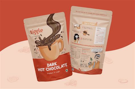 Dark Hot Chocolate Mix Cup Pack Tiggle