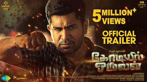 Kodiyil Oruvan Official Trailer Vijay Antony Aathmika Ananda