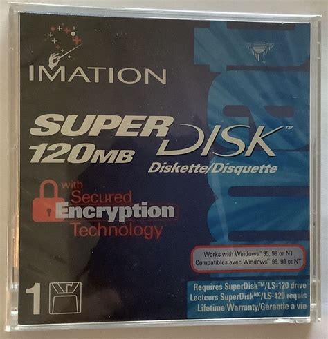 Imation Superdisk 120mb Ls 120 Diskette Disk For Sale Online Ebay