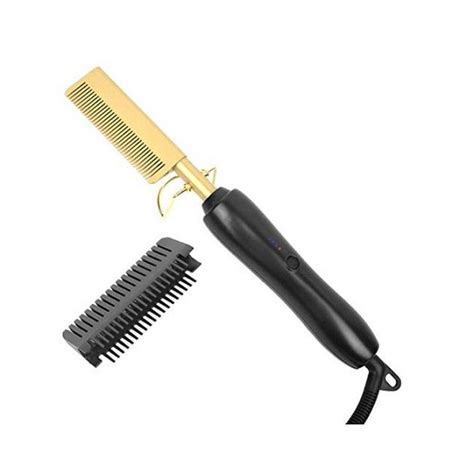 Electric Hair Straightening Iron Hot Comb Shop Today Get It Tomorrow