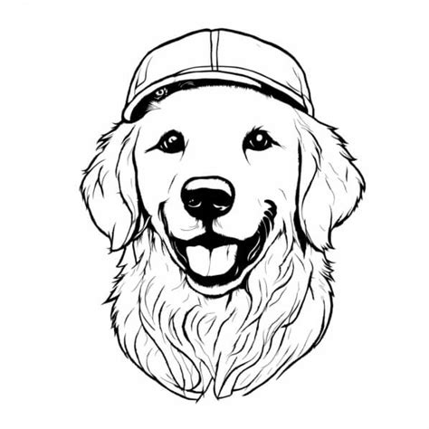 T L Charger Dessin De Chien Golden Retriever Coloring Pages En Ligne