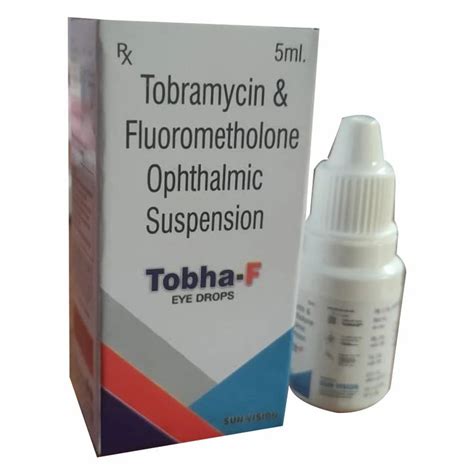 Tobramycin And Fluorometholone Ophthalmic Suspension Eye Drop 5 Ml At