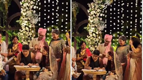 Ira Khan Marries Nupur Shikhare In Intimate Wedding Ceremony Aamir