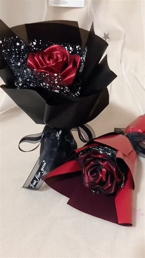 Handmade Diy Ribbon Rose Flowers Video Blumen Basteln Blumen