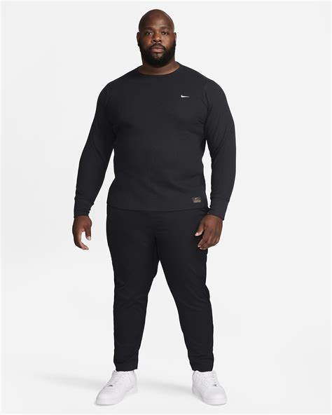 Nike Life Men S Long Sleeve Heavyweight Waffle Top Nike