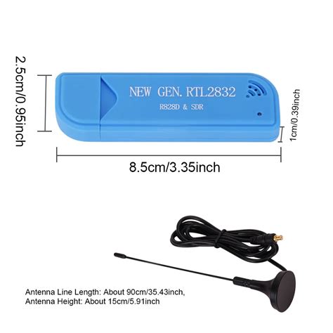 Mini récepteur de Radio FM DAB avec antenne Dongle Plug And Play