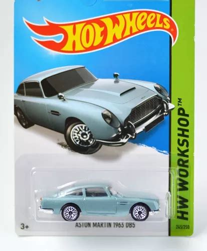 Hot Wheels Aston Martin Db Azul Meses Sin Inter S
