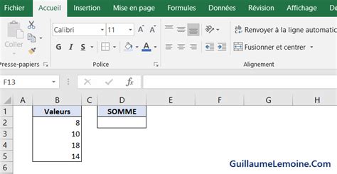 Découvrir 96 Imagen Garder Une Valeur Fixe Dans Une Formule Excel Fr