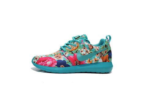 Nike Roshe Run Print Floral Bright Blue • Nike Интернет Магазин