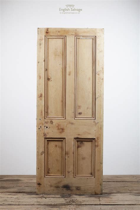 Reclaimed Four Panel Pine Door