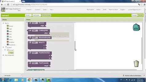 App Inventor 2 Tutorial Canvas Mit App Inventor 2
