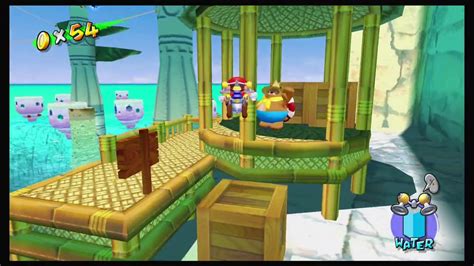 Super Mario Sunshine Hd Walkthrough Noki Bay Secret Shines