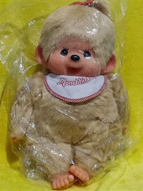 Brand New Sekiguchi Large Beige Girl Monchhichi Monchichi To