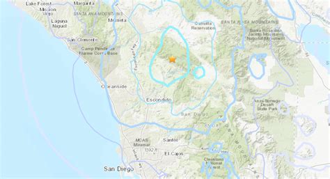 Earthquakes in San Diego and California