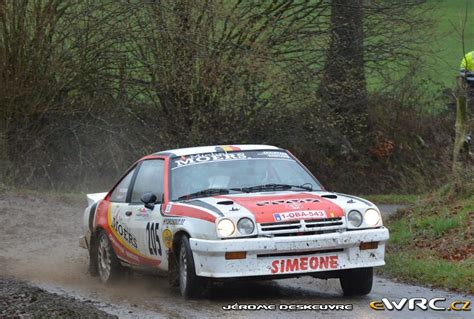 Moers Michel Moussebois Ludovic Opel Manta B Rallye Des Cr Tes