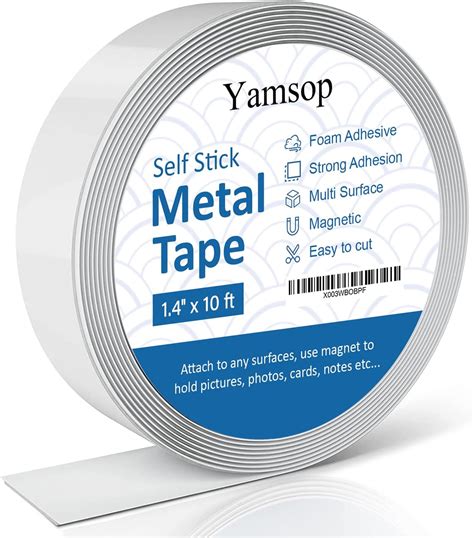 Amazon Yamsop Adhesive Metal Strips For Magnets X Ft