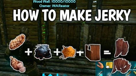 Cooked Meat Jerky Official Ark Survival Evolved Wiki