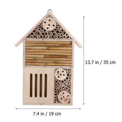 Bijenkorf Houten Huis Opknoping Insect Hotels Voor Grandado