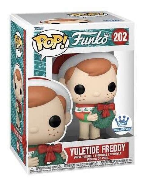 Funko POP! Funko #202 : Yuletide Freddy & Protector - Walmart.com