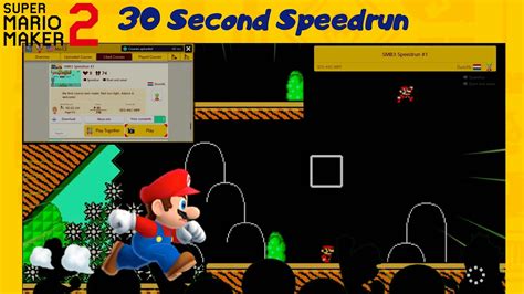 Super Mario Maker 2 30 Second Speedrun By Duncnl Youtube