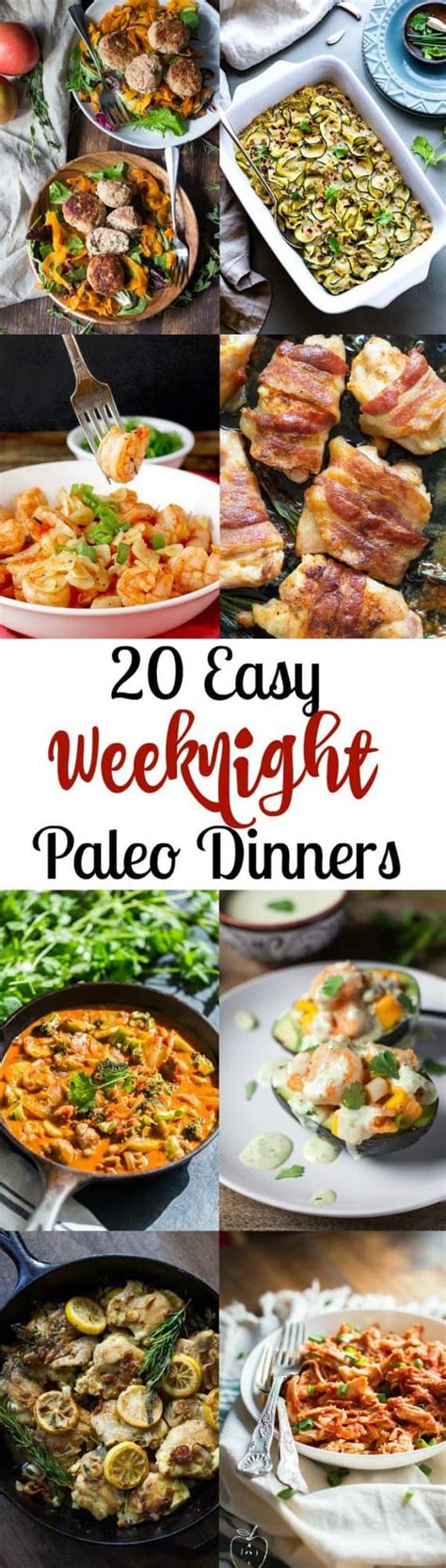 20 Easy Paleo Dinners For Weeknights The Paleo Running Momma