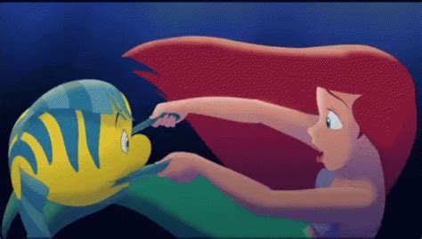 Ariel And Flounder Disney