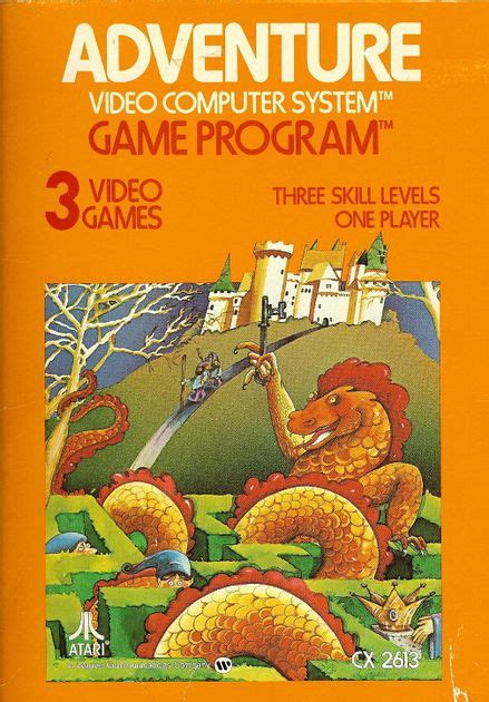 Adventure Atari Video Game Videogamegeek