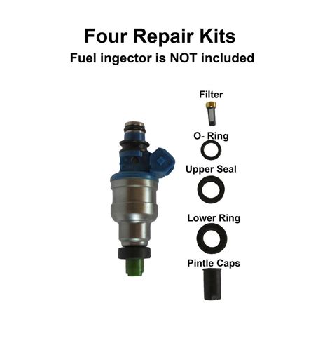 Set Of 4 Fuel Injector Repair Kits Fits Mitsubishi 2 4L EBay