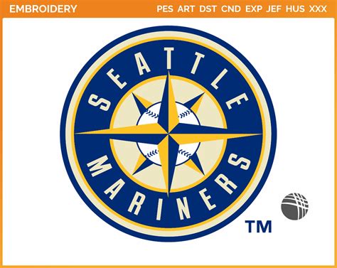 Seattle Mariners - Alternate Logo (2015) - Baseball Sports Embroidery ...