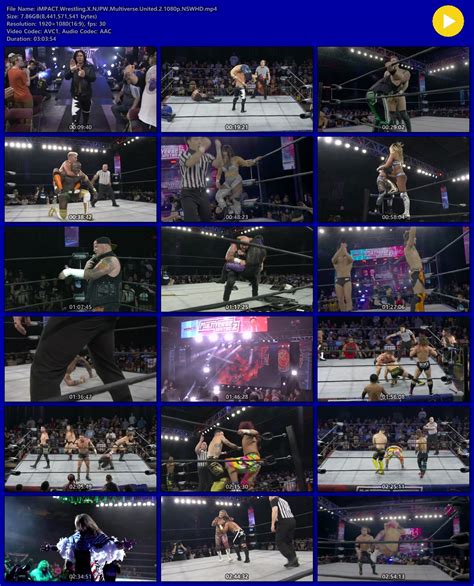 Impact Wrestling X Njpw Multiverse United P Nswhd