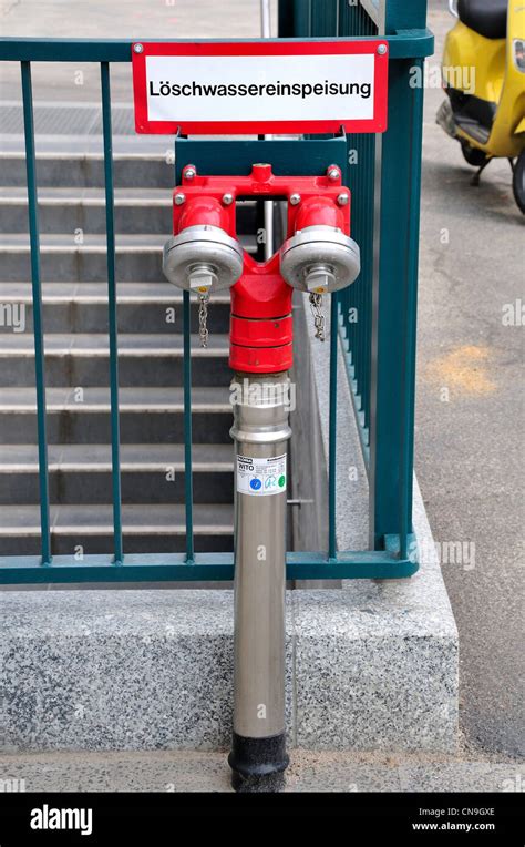 Berlin Germany Fire Hydrant Stock Photo Alamy