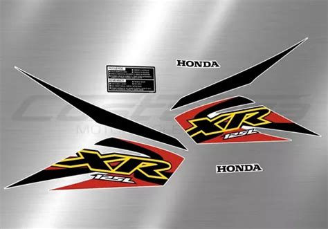 Calcos Honda Xr L A O Dise O Original Laminadas