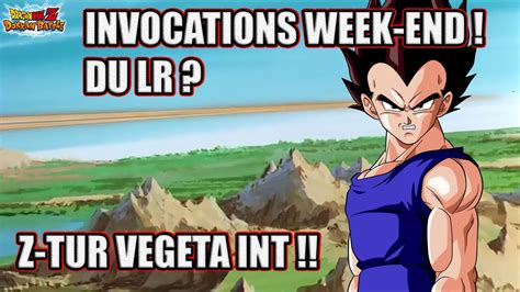 DOKKAN BATTLE INVOCATIONS WEEK END Z TUR VEGETA INT YouTube