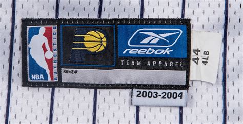 Indiana Pacers 2001-2005 Home Jersey