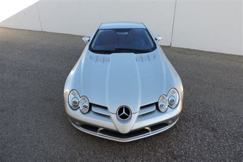 Mercedes Benz Slr Coupe Mclaren Crystal Laurite Silver With Red