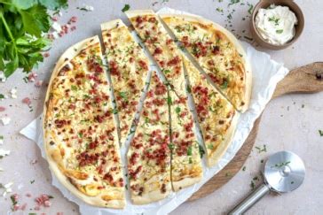 Flammkuchen Mit R Ucherlachs Rezept Eat De