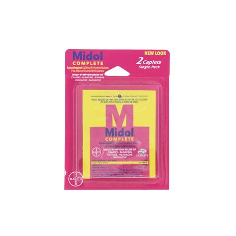 Midol Complete Single Pack Civil Stock General Store