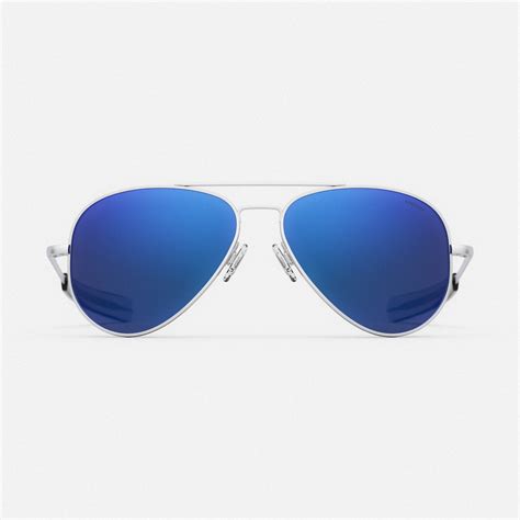 Concorde Blue Mirror Aviator Sunglasses Now In Xl Randolph Usa