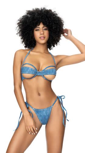 Cut Out Micro String Bikini Black Micro Bikini Yandy