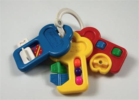 Fisher Price Baby Toddler Activity Toy Keys Developmental Preschool