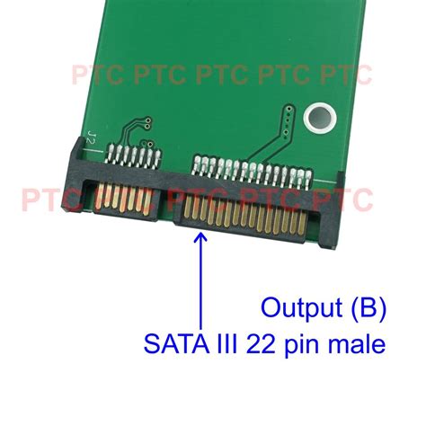 Mpci E Msata Pin Ssd To Sata Iii Pin Converter Adapter For Asus