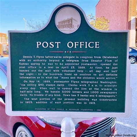 Post Office Historical Marker