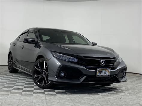 Pre Owned 2018 Honda Civic Sport Touring 4d Hatchback In Honolulu