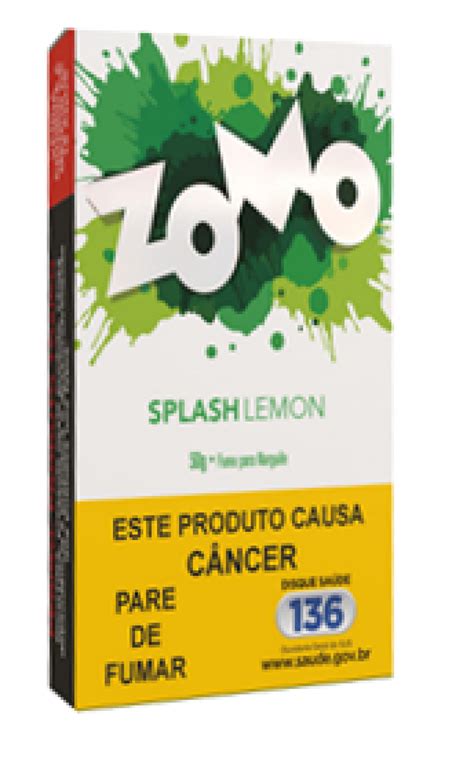 Ess Ncia Para Narguile Zomo Splash Lemon Charutaria Curitiba