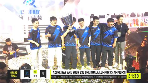 Azure Ray Is The Dota 2 ESL One Kuala Lumpur 2023 Champion Defeating