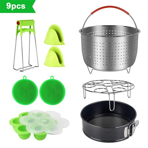 9 Piece Accessories Kits Compatible with Instant Pot 6, 8 Qt - Large Stainless | eBay