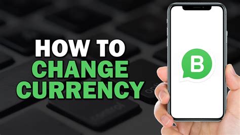 How To Change Currency On Whatsapp Business Quick Tutorial Youtube