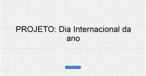 Projeto Dia Internacional Da Liberdade De Imprensa De Maio Ano